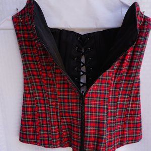 Revisable Lace up Bustier top